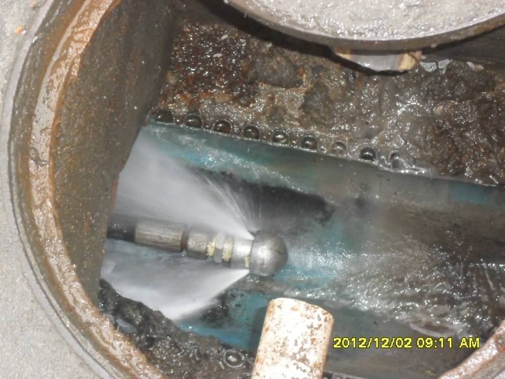 古田污水管道高压清洗