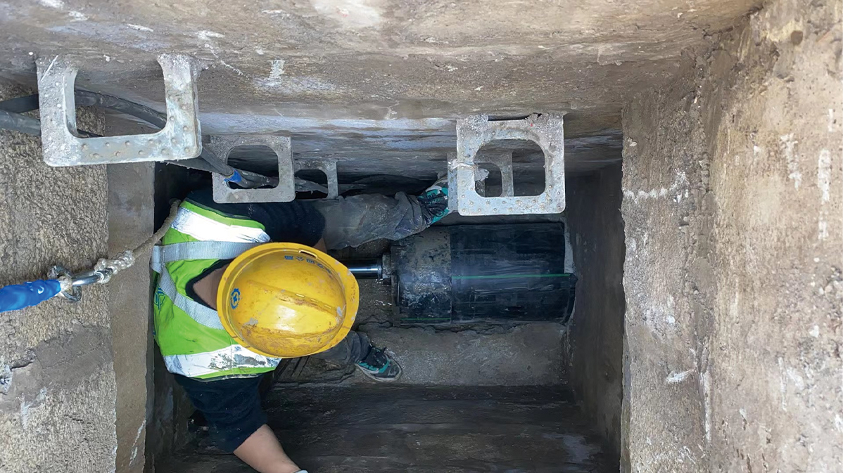 古田HDPE短管内衬法